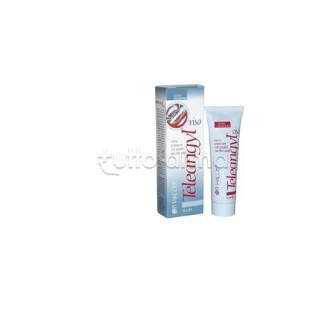 Pharcos Teleangyl Viso Crema per Pelle Sensibile e Couperose 30 ml