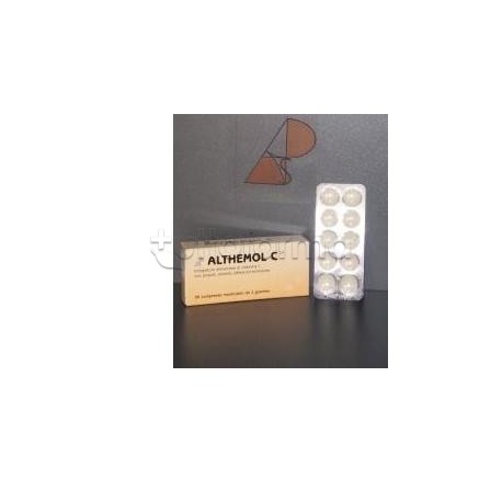 Althemol C Integratore per Vie Respiratorie 30 Compresse Masticabili Althemol C Integratore per Vie Respiratorie 30 Compresse Masticabili