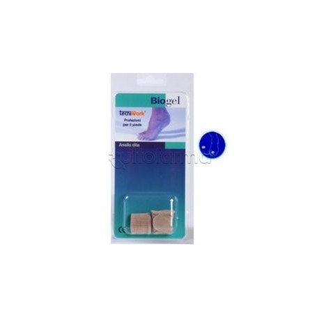 Biogel Anello Dita per Protezione Calli 2 Pezzi Biogel Anello Dita per Protezione Calli 2 Pezzi