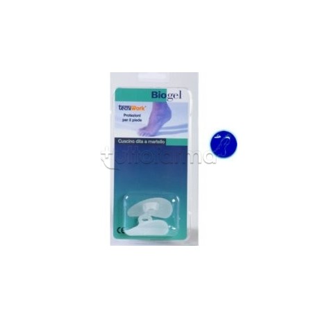Biogel Cuscino per Dita a Martello per Comfort e Protezione 1 Paio