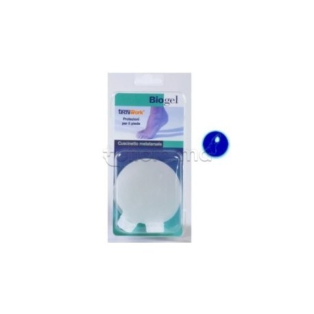 Biogel cuscinetto metatarsale per protezione avampiede e callosità 1 paio Biogel cuscinetto metatarsale per protezione avampiede e callosità 1 paio