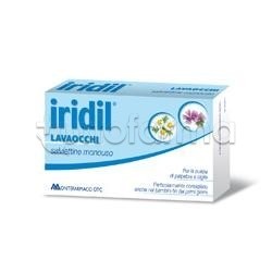 Iridil Lavaocchi Salviette Detergenti per Palpebre e Ciglia Bimbi 