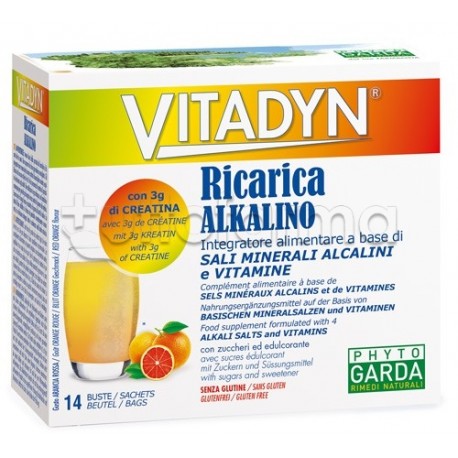 Named Vitadyn Ricarica Alkalin Integratore per Stanchezza 14 Bustine Named Vitadyn Ricarica Alkalin Integratore per Stanchezza 14 Bustine
