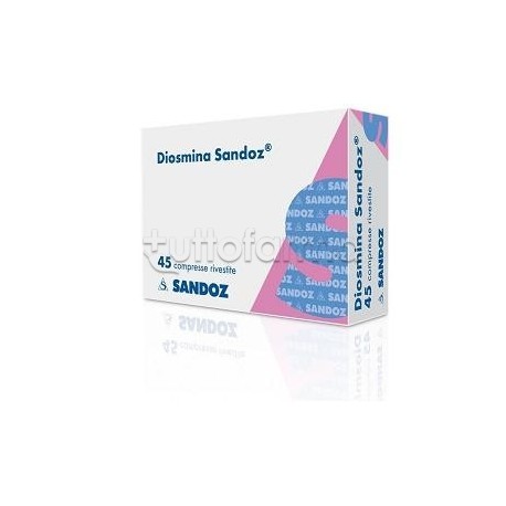 Diosmina Sandoz Integratore per Microcircolo 45 Compresse Rivestite Diosmina Sandoz Integratore per Microcircolo 45 Compresse Rivestite