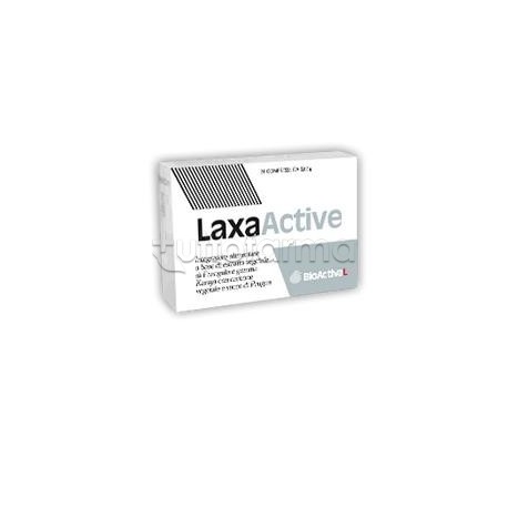 LaxaActive Transito Intestinale per Regolarità Intestinale 24 Compresse LaxaActive Transito Intestinale per Regolarità Intestinale 24 Compresse