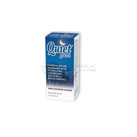 Quiet Gocce Integratore per il Sonno 30ml Quiet Gocce Integratore per il Sonno 30ml