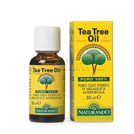 Confezione di Naturando Tea Tree Olio Esseziale 30ml Confezione di Naturando Tea Tree Olio Esseziale 30ml