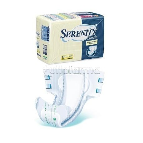 Serenity Classic Maxi Pannoloni per Urina Taglia L 15 Pezzi