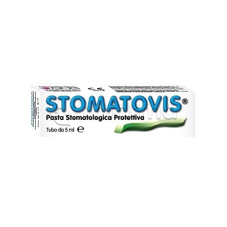 Stomatovis Pasta Stomatologica Protettiva per Ulcere 5ml Stomatovis Pasta Stomatologica Protettiva per Ulcere 5ml