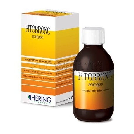 Fitobronc Sciroppo Integratore per Vie Respiratorie 180ml Fitobronc Sciroppo Integratore per Vie Respiratorie 180ml
