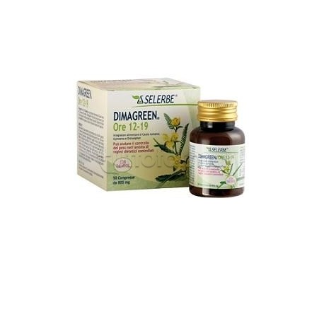 Dimagreen 12-19h integratore per controllo del peso e metabolismo 50 compresse Dimagreen 12-19h integratore per controllo del peso e metabolismo 50 compresse
