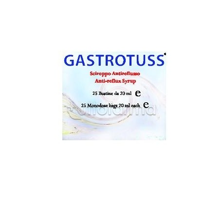 Gastrotuss Sciroppo Antireflusso per Stomaco 25 Bustine