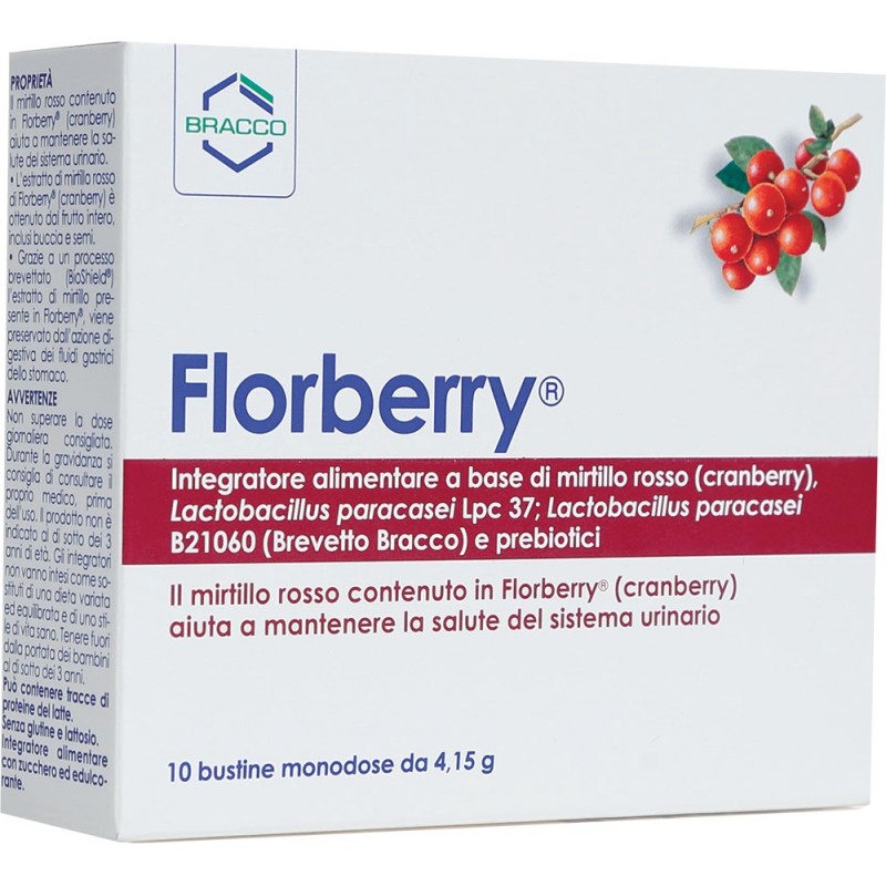 Florberry Infezioni Tratto Urinario 10 Bustine