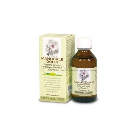 Olio Mandorle Dolci per Digestione e Benessere Intestinale 100ml Olio Mandorle Dolci per Digestione e Benessere Intestinale 100ml