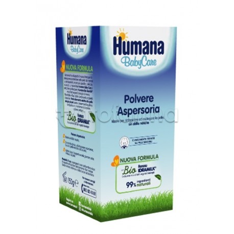Humana Baby Care Polvere Aspersoria per Pelle Delicata 150 g Humana Baby Care Polvere Aspersoria per Pelle Delicata 150 g