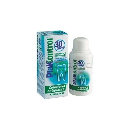 Plakkontrol 30gg Collutorio per Salute Orale e Gengive Sensibili 250 ml Plakkontrol 30gg Collutorio per Salute Orale e Gengive Sensibili 250 ml