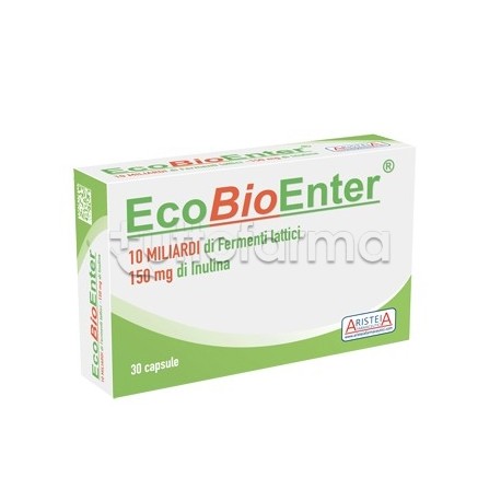 Ecobionter integratore probiotico per flora intestinale e digestione 30 capsule Ecobionter integratore probiotico per flora intestinale e digestione 30 capsule