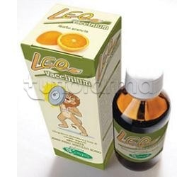 Flacone con Leo Vaccinium Integratore per Difese Immunitarie dei Bambini 100ml Flacone con Leo Vaccinium Integratore per Difese Immunitarie dei Bambini 100ml