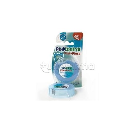Plakkontrol Flat-Floss filo interdentale per igiene orale profonda 40 metri Plakkontrol Flat-Floss filo interdentale per igiene orale profonda 40 metri