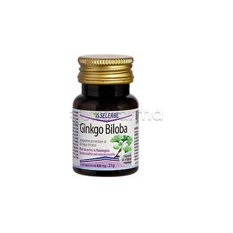 Ginkgo Biloba Estratto Secco Titolato per Memoria e Microcircolo 50 Capsule Ginkgo Biloba Estratto Secco Titolato per Memoria e Microcircolo 50 Capsule