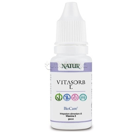 Nutrisorb Vitamin E integratore per pelle Benessere Cutaneo 15ml Nutrisorb Vitamin E integratore per pelle Benessere Cutaneo 15ml