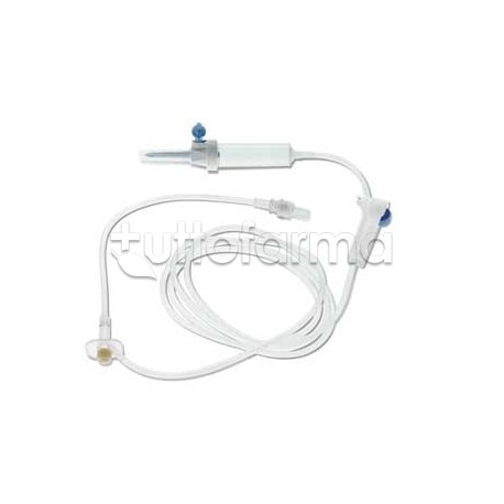 Deflussore Euroset 14 con filtro senza ago per Infusioni Bustina da 1 Pezzo Deflussore Euroset 14 con filtro senza ago per Infusioni Bustina da 1 Pezzo