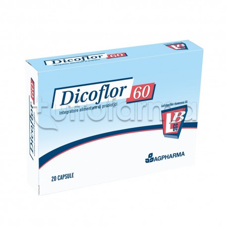 Dicoflor 60 Integratore di Fermenti Lattici 20 capsule