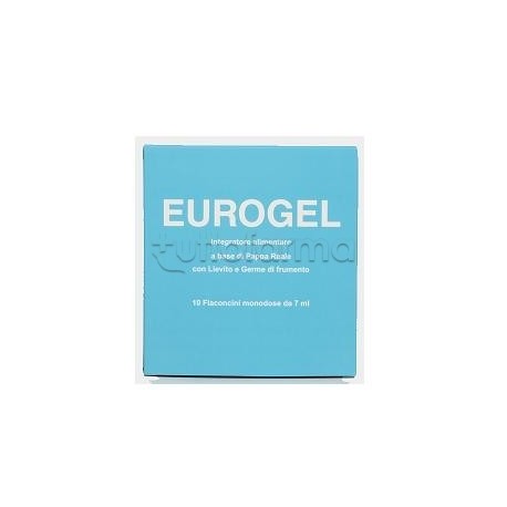 Eurogel Gel Reale ricostituente ed energetico 10 fiale da 7 ml Eurogel Gel Reale ricostituente ed energetico 10 fiale da 7 ml