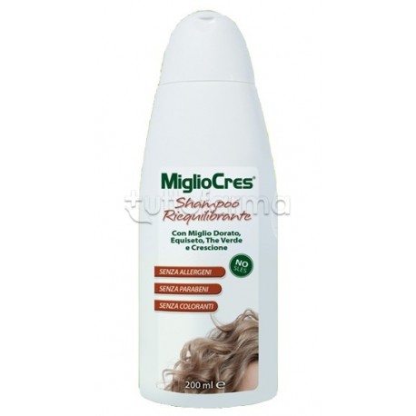 MiglioCres Shampoo Riequilibrante per Capelli 200ml MiglioCres Shampoo Riequilibrante per Capelli 200ml