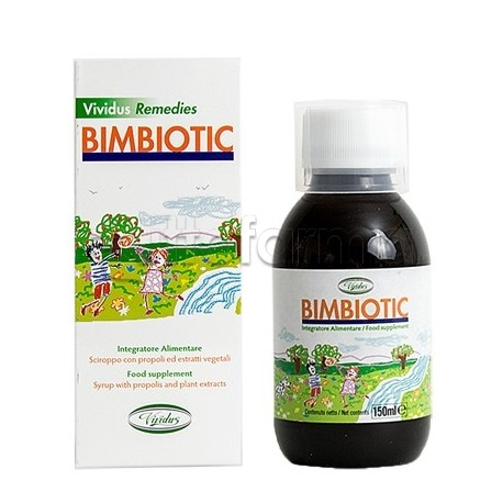 Bimbiotic sciroppo per difese immunitarie bambini 150ml Bimbiotic sciroppo per difese immunitarie bambini 150ml