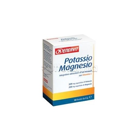 Enervit Potassio Magnesio Integratore Ricostituente 10 Bustine Enervit Potassio Magnesio Integratore Ricostituente 10 Bustine