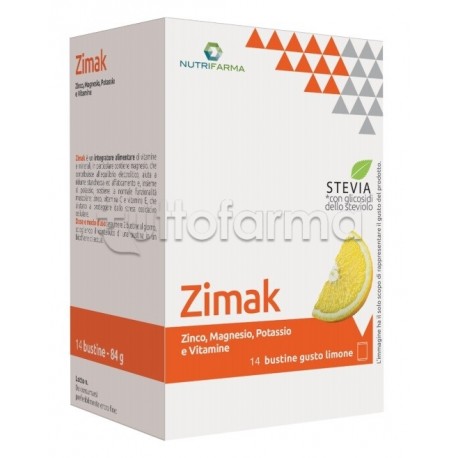 Zimak Integratore per Equilibrio Elettrolitico 14 Bustine da 6gr Zimak Integratore per Equilibrio Elettrolitico 14 Bustine da 6gr