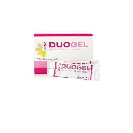 Duogel Gel Intimo Emolliente Lubrificante 10 Bustine Monouso da 4ml Duogel Gel Intimo Emolliente Lubrificante 10 Bustine Monouso da 4ml