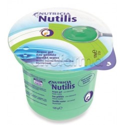 Nutricia Nutilis Aqua Gel 12 Vasetti Gusto Menta