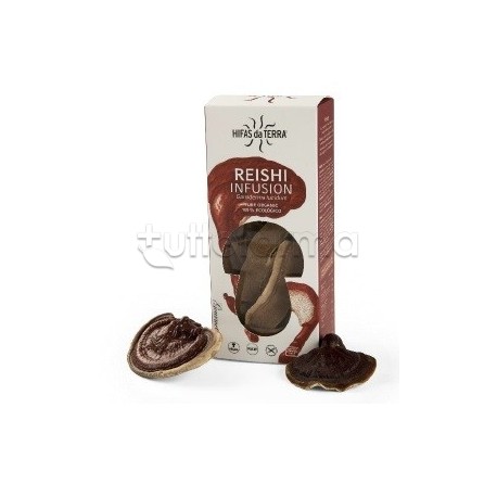 composizione Hifas da Terra Freeland Reishi Tisana per Difese dell'Organismo 30gr composizione Hifas da Terra Freeland Reishi Tisana per Difese dell'Organismo 30gr