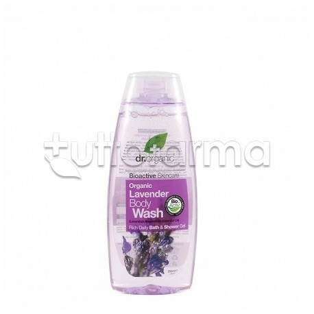 Dr. Organic Lavender Lavanda Body Wash Detergente Corpo 250ml