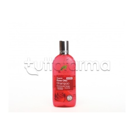 Dr Organic Rose Otto Shampoo per Capelli Morbidi e Voluminosi 265 ml Dr Organic Rose Otto Shampoo per Capelli Morbidi e Voluminosi 265 ml