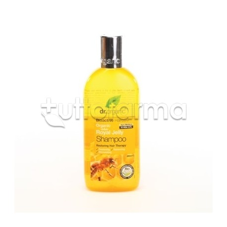 Dr Organic Royal Jelly Pappa Reale Shampoo per Capelli Secchi e Sfibrati 265 ml Dr Organic Royal Jelly Pappa Reale Shampoo per Capelli Secchi e Sfibrati 265 ml