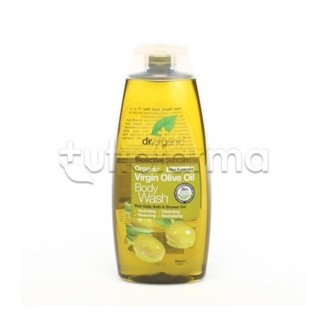 Dr. Organic Virgin Olive Oil Body Wash detergente corpo idratante e purificante 250 ml Dr. Organic Virgin Olive Oil Body Wash detergente corpo idratante e purificante 250 ml
