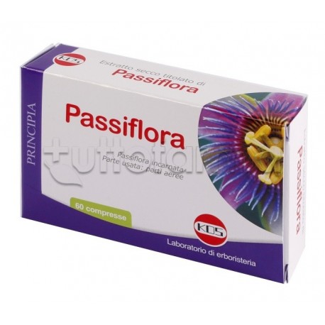 Kos Passiflora Integratore per Sonno e Stress 60 Compresse