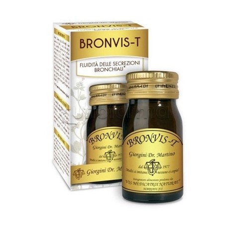 Dr. Giorgini Bronvis-T Integratore per Apparato Respiratorio 60 Pastiglie Dr. Giorgini Bronvis-T Integratore per Apparato Respiratorio 60 Pastiglie