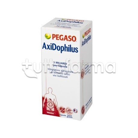 Axidophilus integratore fermenti lattici per flora intestinale 12 capsule Axidophilus integratore fermenti lattici per flora intestinale 12 capsule