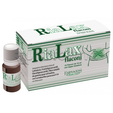 RiaLax Integratore per la Flora Intestinale 10 Flaconcini RiaLax Integratore per la Flora Intestinale 10 Flaconcini