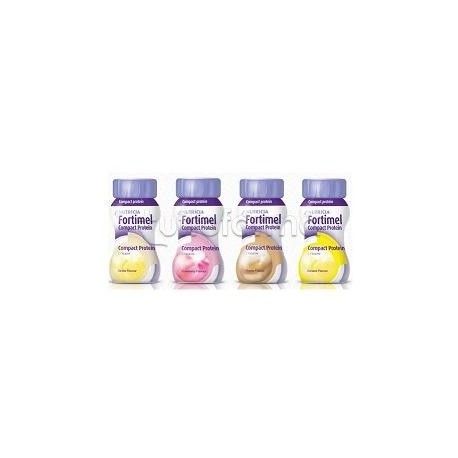 Fortimel Compact Protein Banana Integratore Ricostituente 4 X 125ml Fortimel Compact Protein Banana Integratore Ricostituente 4 X 125ml