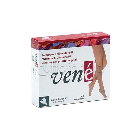 Venè Integratore per Microcircolo e Benessere Vene 30 Compresse Venè Integratore per Microcircolo e Benessere Vene 30 Compresse
