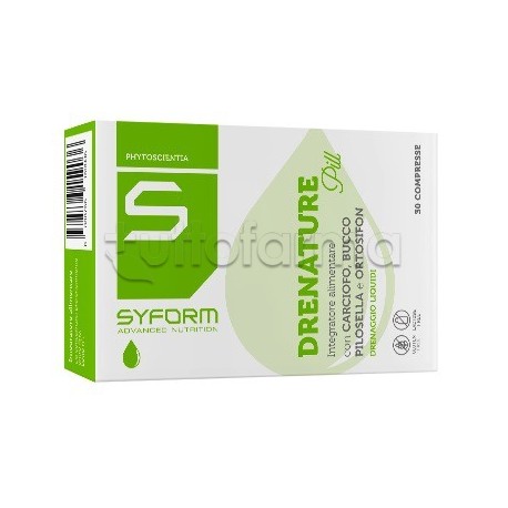 Drenature Pill per Funzione Drenante 30 Compresse Drenature Pill per Funzione Drenante 30 Compresse