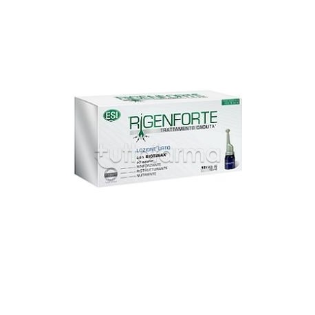 Rigenforte Lozione urto trattamento anticaduta capelli 12 fiale da 10 ml
