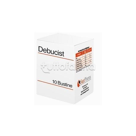 Debucist integratore per cistite e benessere urinario 10 bustine Debucist integratore per cistite e benessere urinario 10 bustine