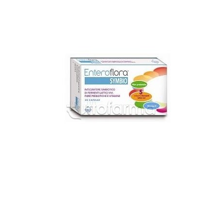 Enteroflora Symbio integratore fermenti lattici per flora intestinale 20 capsule