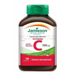 Scatola con Jamieson Vitamina C Integratore per Sistema Immunitario 100 Compresse